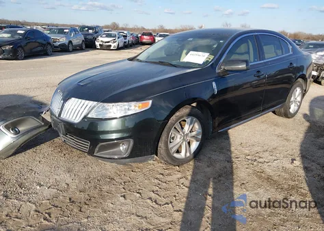 2010 Lincoln Mks z USA, uszkodzony, nr VIN 1LNHL9DR8AG602382